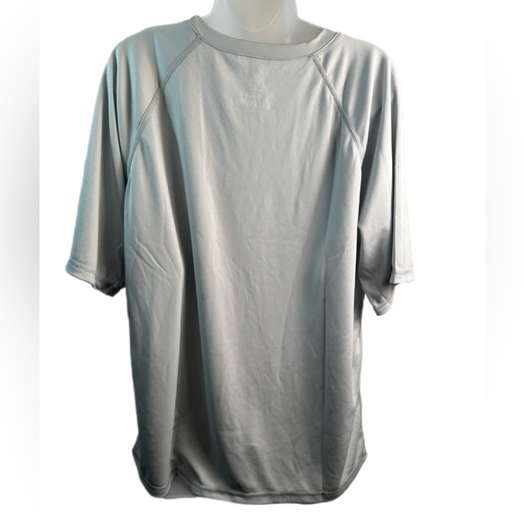 Kanu Surf Men's Short Sleeve UPF 50 Swim Shirt Rash Guard Sun Shirt/size Large - Picture 4 of 7